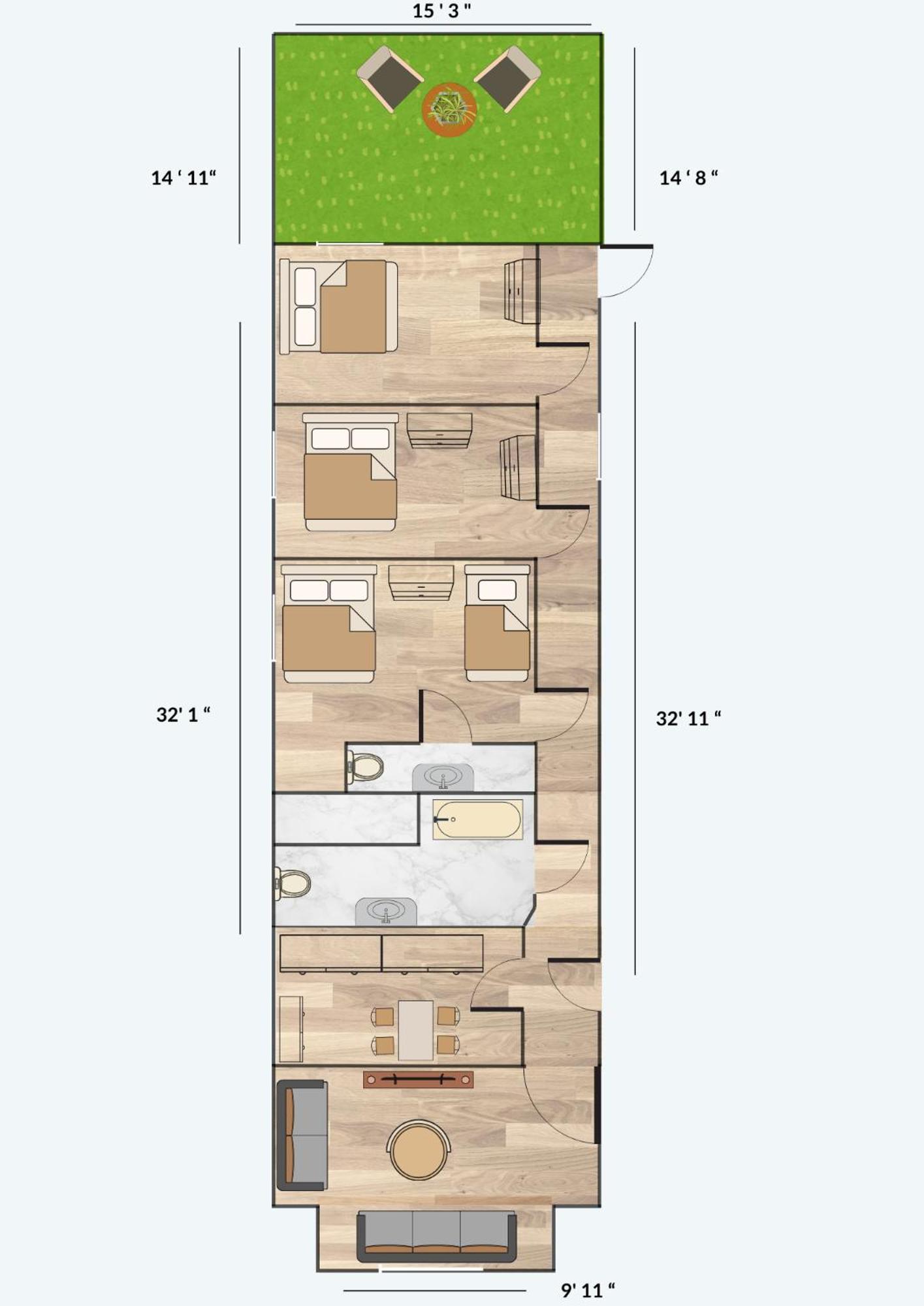 Heart Of Ealing Apartment With Garden London Eksteriør bilde